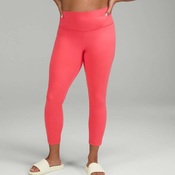 NWT Lululemon Align High-Rise Pant 25" Pale Raspberry Size 6 - Picture 6 of 8